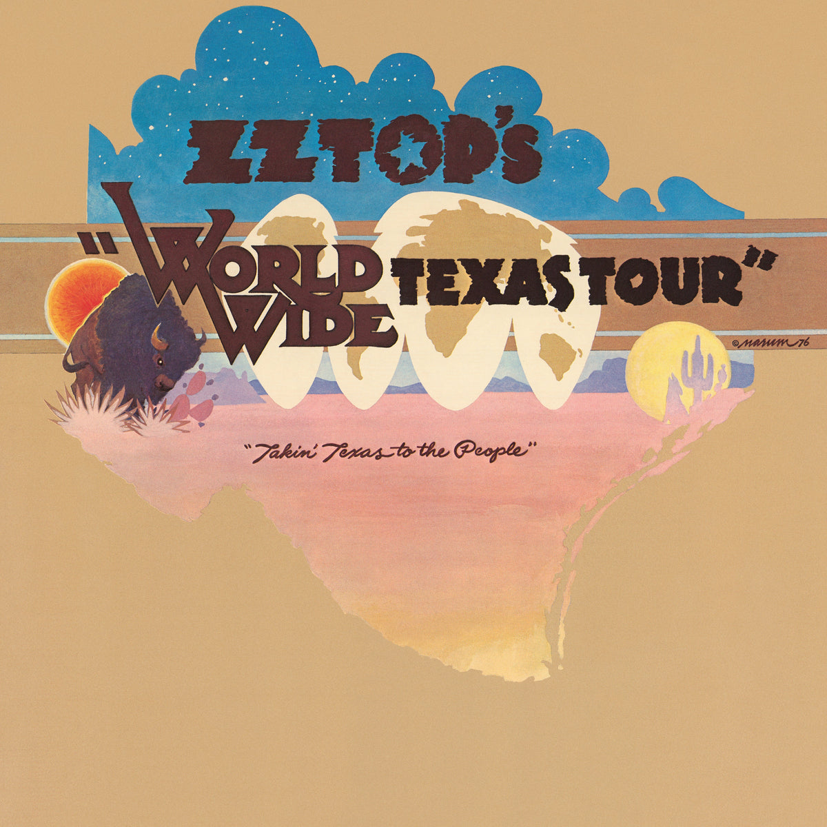 ZZ Top- World Wide Texas Tour (Brick & Mortar Exclusive) (Rhino Spirit Of '76 Series) (Vinyl)-BoldPlay