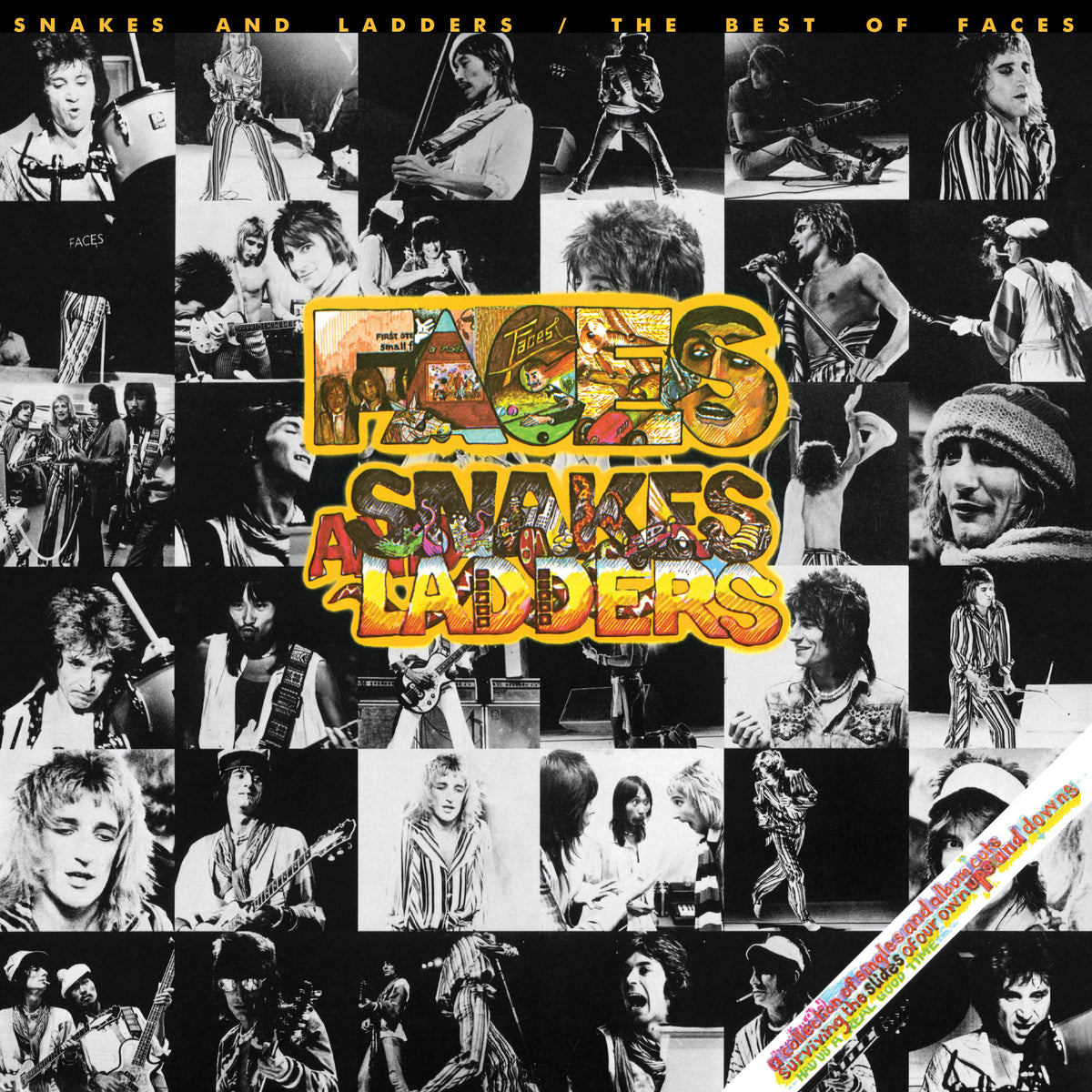 Faces- Snakes and Ladders: The Best (Rhino Reserve) (Brick & Mortar Exclusive) (Rhino Spirit Of '76 Series) (Vinyl)-BoldPlay