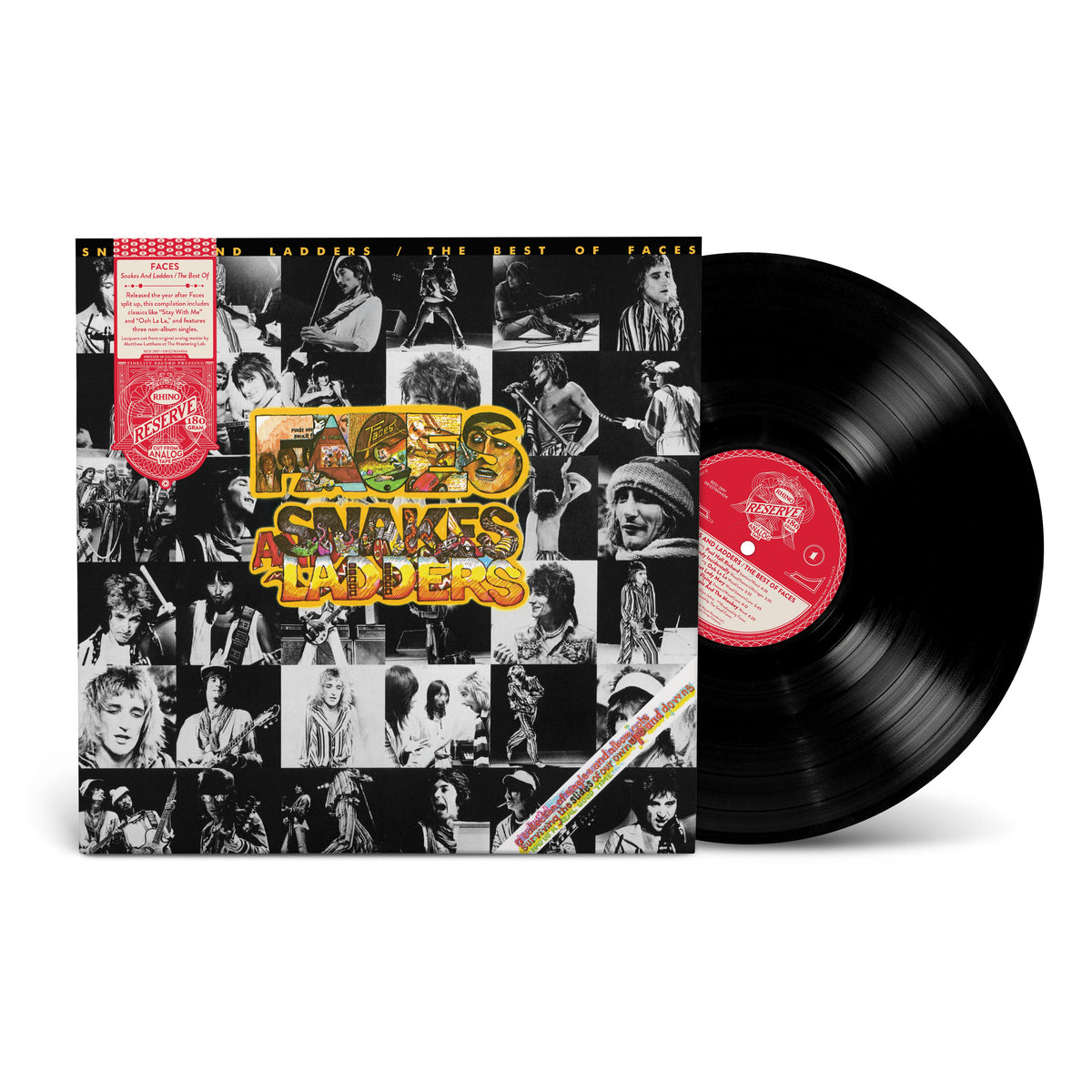 Faces- Snakes and Ladders: The Best (Rhino Reserve) (Brick & Mortar Exclusive) (Rhino Spirit Of '76 Series) (Vinyl)-BoldPlay