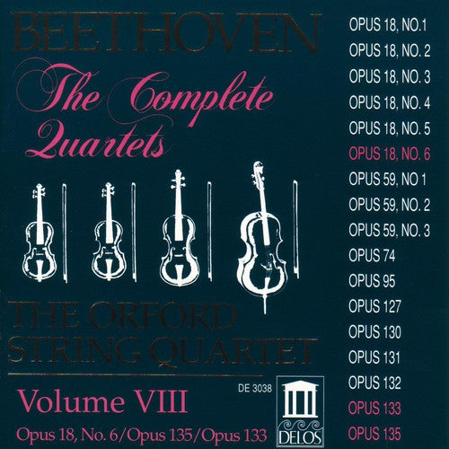 Orford String Quartet- Complete Quartets 8 (CD)-BoldPlay
