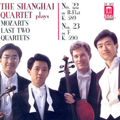 Shanghai Quartet- Plays Mozart Last 2 Quartets (CD)-BoldPlay