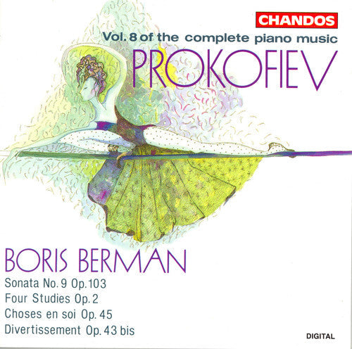 BORIS BERMAN- Piano Music 8 (CD)-BoldPlay