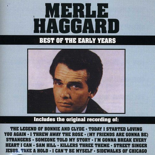 Merle Haggard- Best of the Early Years (CD)-BoldPlay