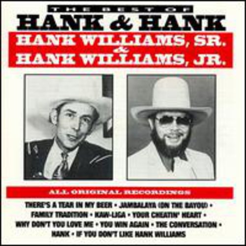 Hank Williams- Best of Hank & Hank (CD)-BoldPlay