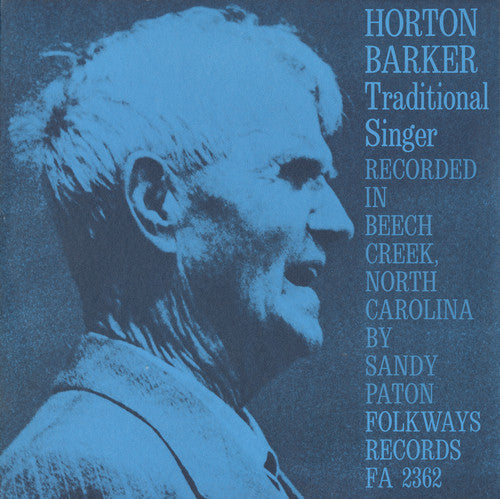 Horton Barker- Traditional Singer (CD)-BoldPlay