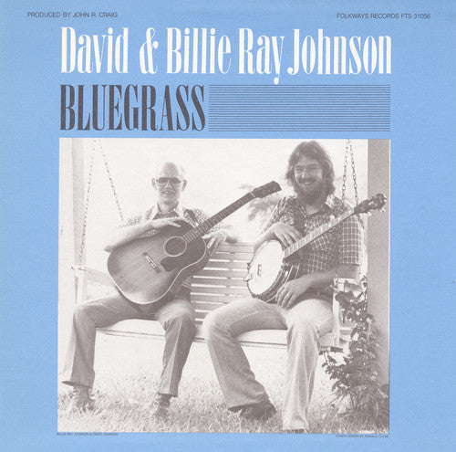 David & Billie Ray Johnson- Bluegrass (CD)-BoldPlay