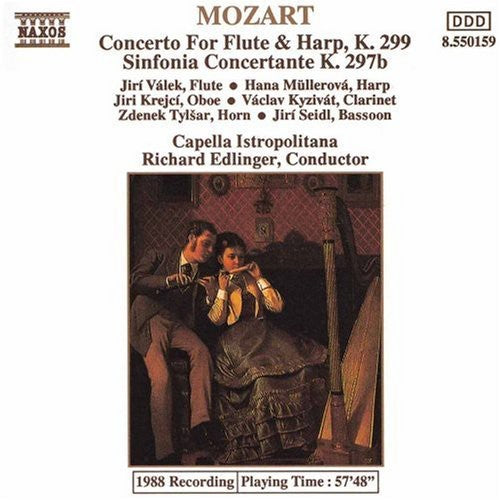 Richard Edlinger- Flute & Harp Concerto (CD)-BoldPlay