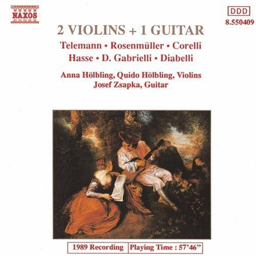 2 Violins & 1 Guitar-Vol. 1- Two Violins & One Guitar 1 (CD)-BoldPlay