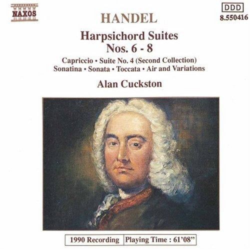 Alan Cuckston- Harpsichord Suites 6-8 (CD)-BoldPlay
