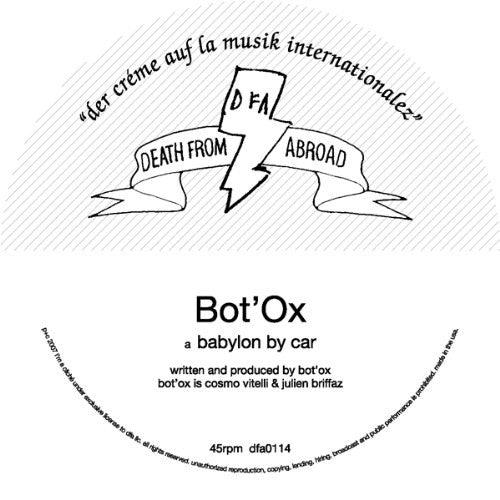 Bot'ox- Babylon By Car (Vinyl)-BoldPlay