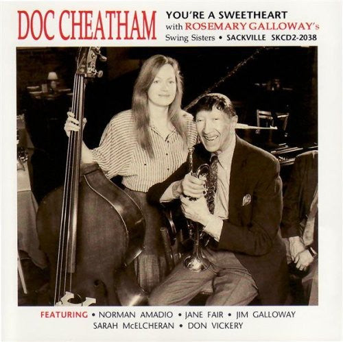 Doc Cheatham & Swing Sisters- You're a Sweetheart (CD)-BoldPlay