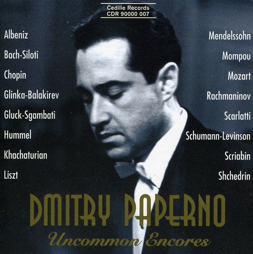 DMITRY PAPERNO- Uncommon Encores (CD)-BoldPlay