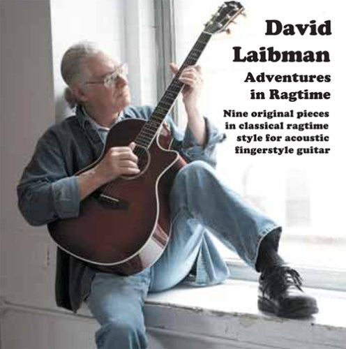 David Laibman- Adventures in Ragtime Guitar (CD)-BoldPlay