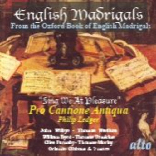 Pro Cantione Antiqua- Sing We at Pleasure (CD)-BoldPlay