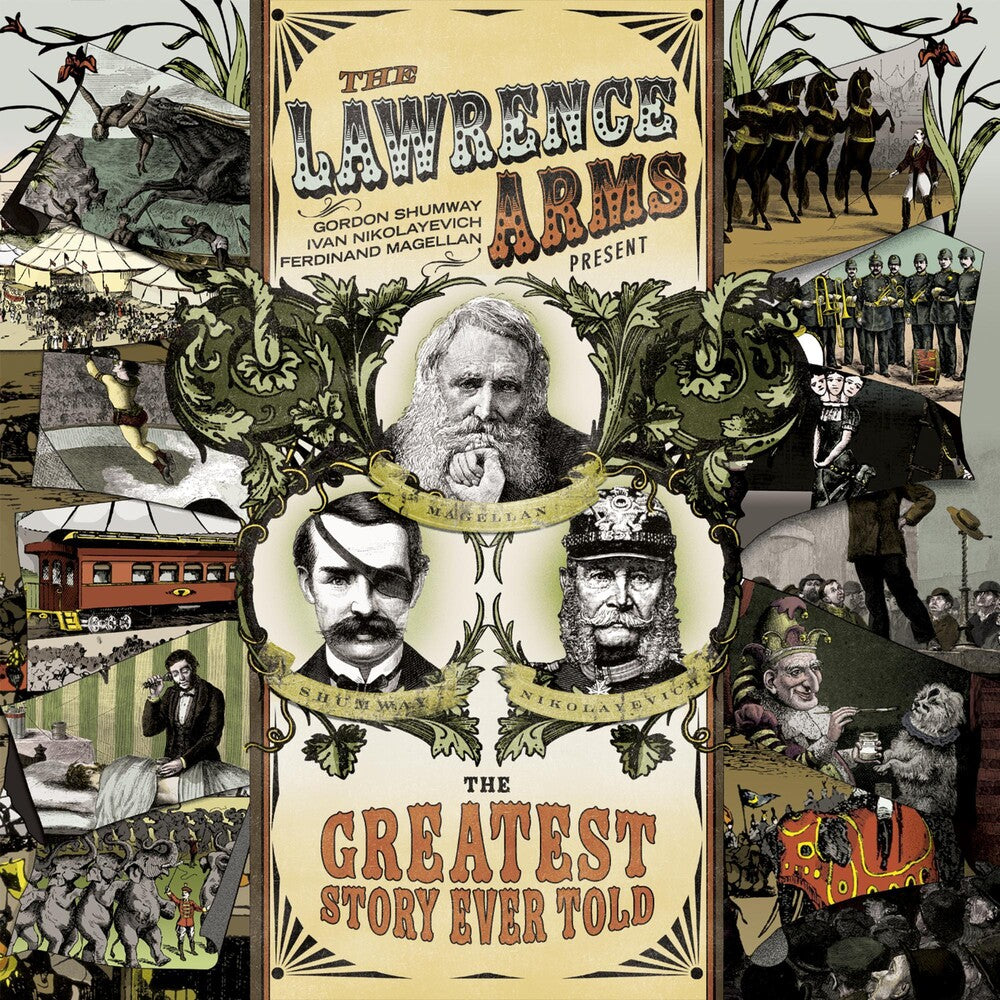 The Lawrence Arms- Greatest Story Ever Told (CD)-BoldPlay