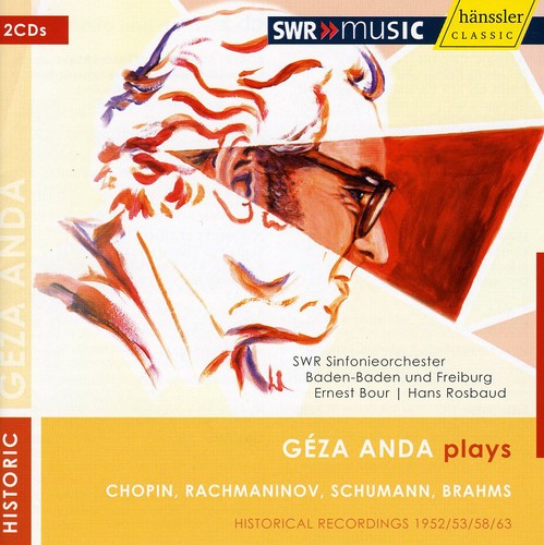 Geza Anda- Plays Chopin Rachmaninoff Schumann Brahms (CD)-BoldPlay