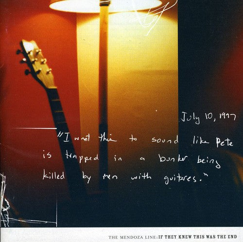 Mendoza Line- If They Knew This Was The End [Import] (CD)-BoldPlay