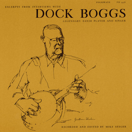 Dock Boggs- Excerpts from Interviews with Dock Boggs (CD)-BoldPlay