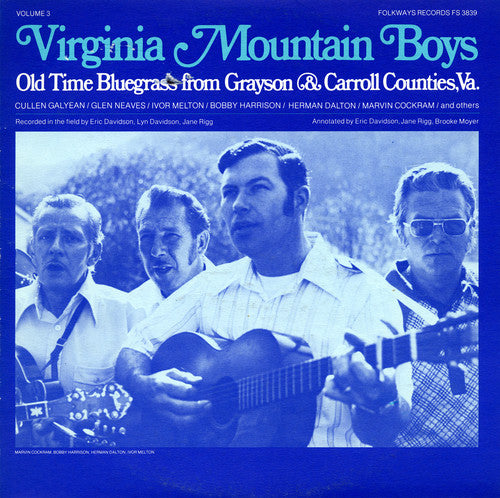 Virginia Mountain Boys- Virginia Mountain Boys: Old Time Bluegrass from (CD)-BoldPlay