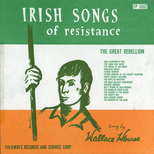 Wallace House- Irish Songs of Resistance - the Great Rebellion (CD)-BoldPlay