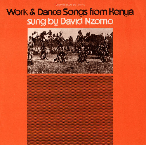David Nzomo- Work and Dance Songs from Kenya (CD)-BoldPlay