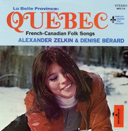 Zelkin/Berard- Belle Province Quebec: French-Canadian Folk Songs (CD)-BoldPlay