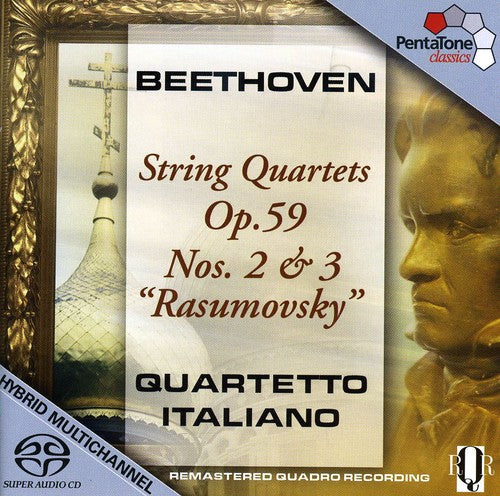 L.V. Beethoven- String Quartets Op 59 2 & 3 (CD)-BoldPlay