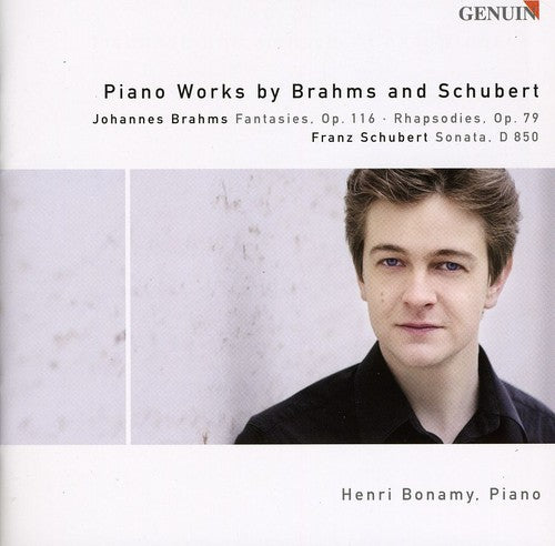 Henri Bonamy- Piano Works By Brahms & Schubert (CD)-BoldPlay