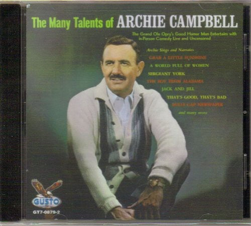 Archie Campbell- Many Talents of (CD)-BoldPlay