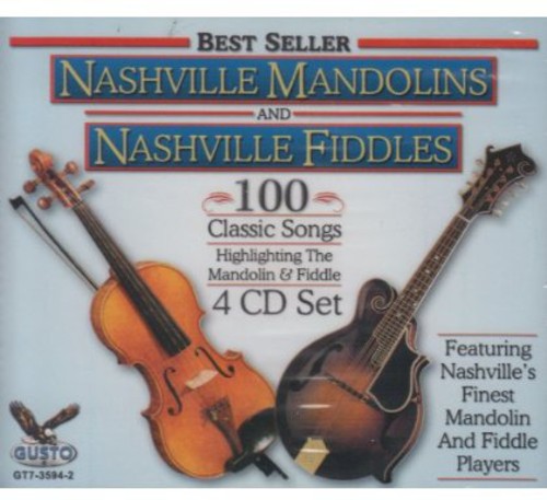 Nashville Mandolins & Fiddles- 100 Classic Songs (CD)-BoldPlay