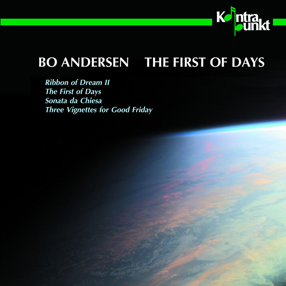 Bo Andersen- The First Of Days (CD)-BoldPlay