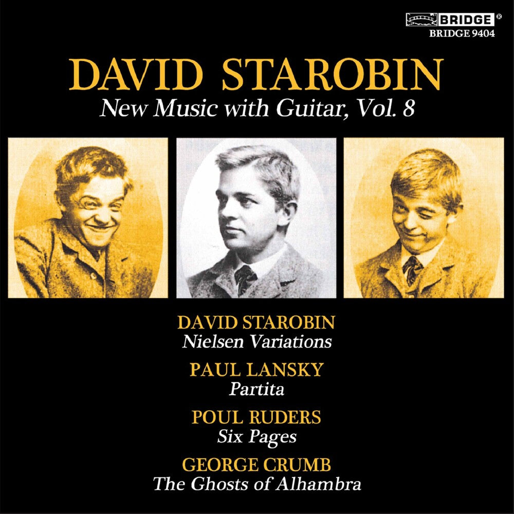 DAVID STAROBIN- New Music with Guitar 8 (CD)-BoldPlay