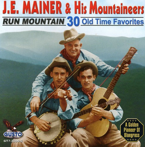 J Mainer E- Run Mountain: 30 Old Time Favorites (CD)-BoldPlay
