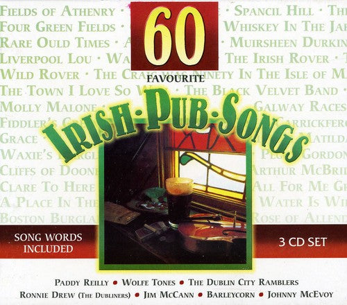 60 Favourite Irish Pub Songs- 60 Favourite Irish Pub Songs (CD)-BoldPlay