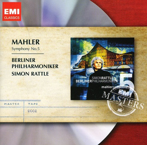 Mahler / Simon Rattle- Symphony No 5 [Remastered] (Rpkg) (CD)-BoldPlay
