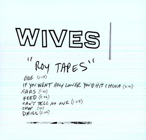 Wives- Roy Tapes (Vinyl)-BoldPlay