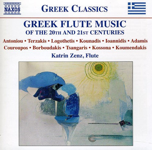 Katrin Zenz- Greek Flute Music of the 20th & 21st Centuries (CD)-BoldPlay