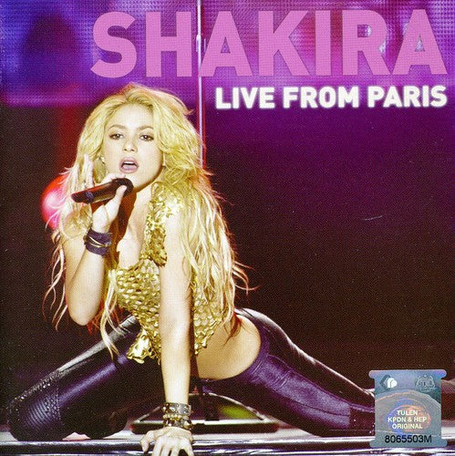 Shakira- Live From Paris: Cd + Dvd Edition [Import]-BoldPlay
