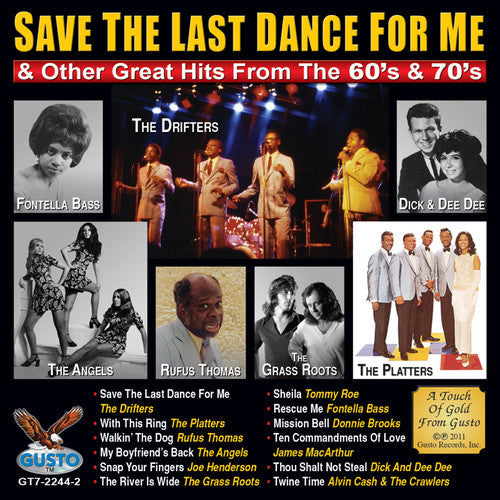 Great Hits From The 60s & 70s- Save The Last Dance For Me and Other Great Hits From The 60's & 70's (CD)-BoldPlay