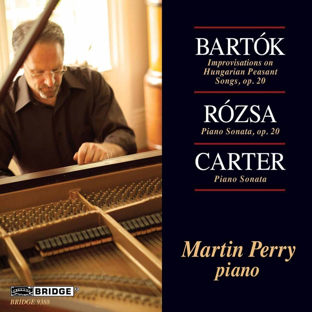 Bartok / Carter / Rosza- Martin Perry Plays (CD)-BoldPlay