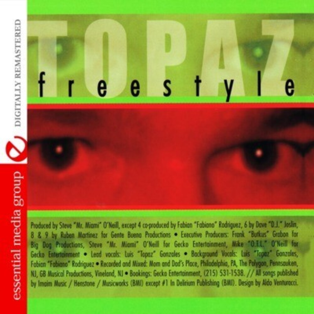 Topaz- Freestyle (CD)-BoldPlay