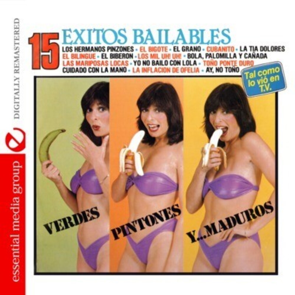 15 Exitos Bailables-Verdes Pintones Ya Maduros- 15 Exitos Bailables / Various (CD)-BoldPlay