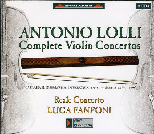 Luca Fanfoni- Complete Violin Concertos (CD)-BoldPlay