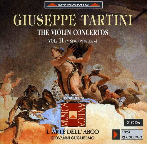 Giovanni Guglielmo- Violin Concertos 11: Stagion Bella (CD)-BoldPlay