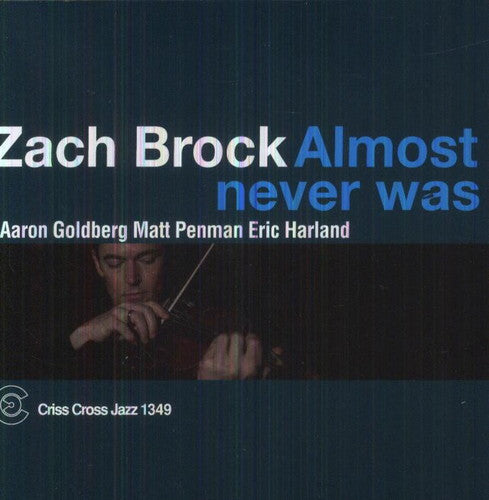 Zach Brock- Almost Never Was (CD)-BoldPlay