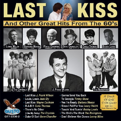 Last Kiss Hits Of 60s- Last Kiss and Other Great Hits From 60's (CD)-BoldPlay