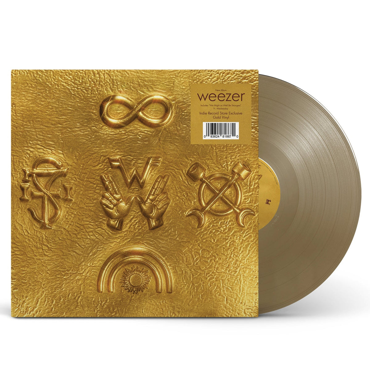 Weezer- Gold (Indie Exclusive Gold Vinyl)-BoldPlay