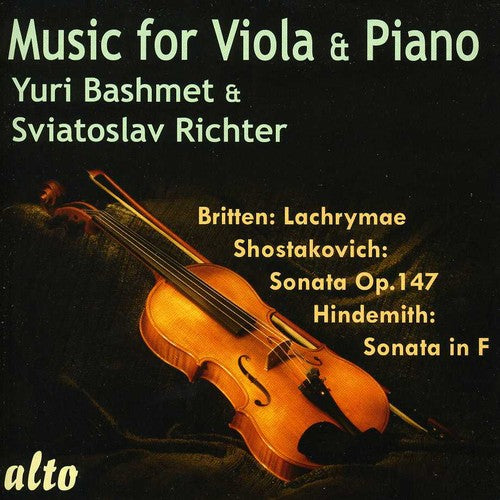 YURI BASHMET- Music for Viola & Piano (CD)-BoldPlay