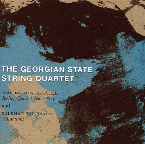 Georgian State String Quartet- String Quartets Nos. 2 & 3 / Miniatures (CD)-BoldPlay