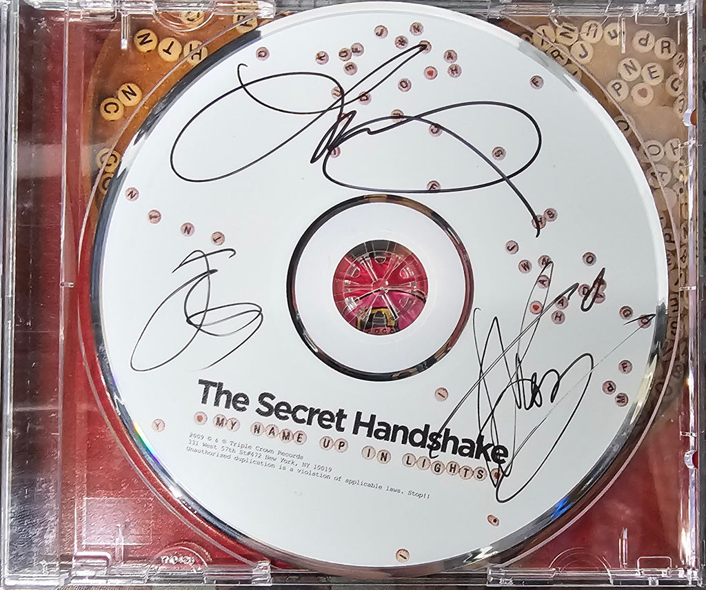 Secret Handshake- My Name Up In Lights (Signed CD)-BoldPlay
